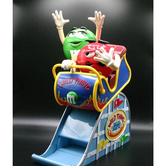 M&Ms Wild Thing Roller Coaster M&M Dispenser *LIMITED 2nd Edition - Picture 2 of 16